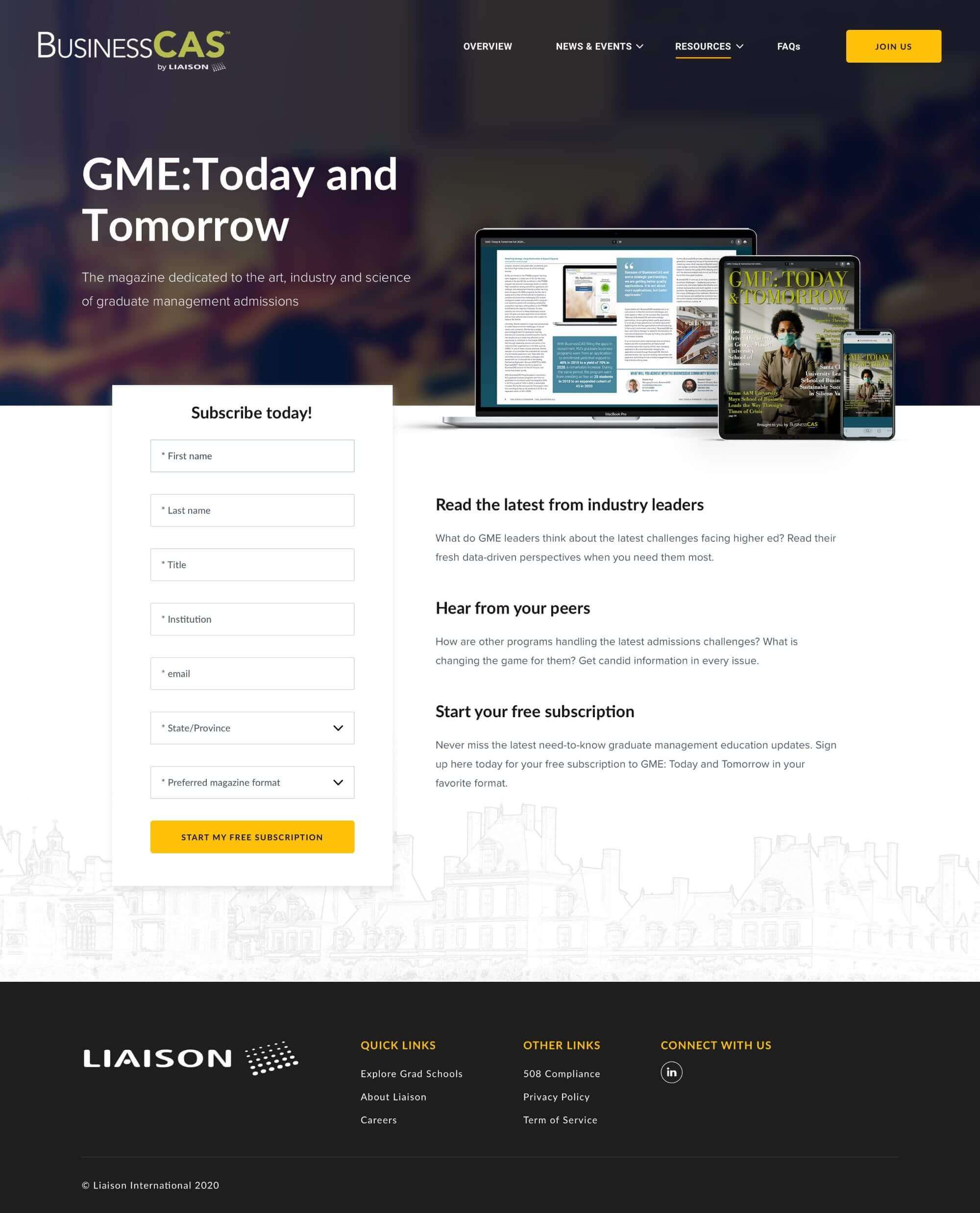GME Subscription