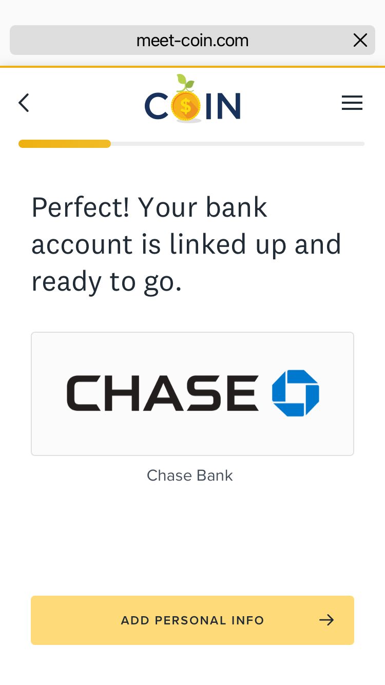 Investment Confirm Bank