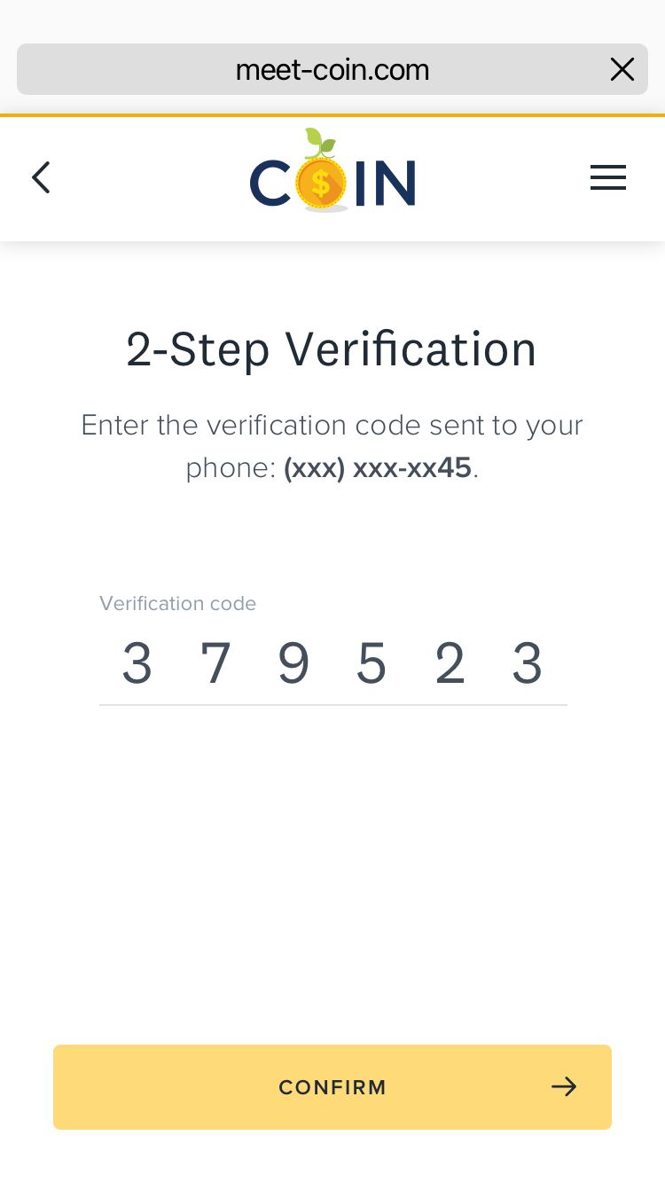 Two Factor Authentication Code