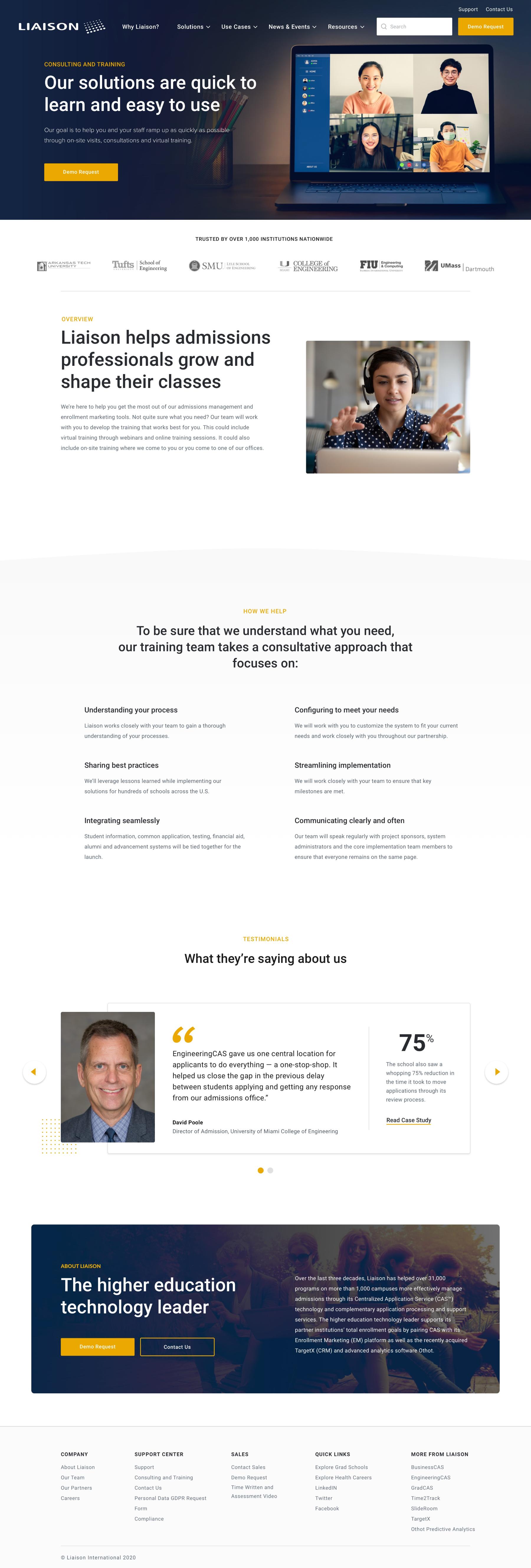 Consulting and Training