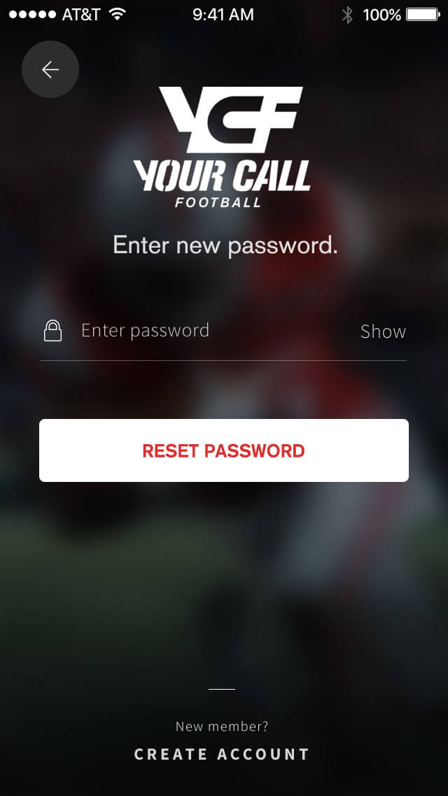 Reset Password